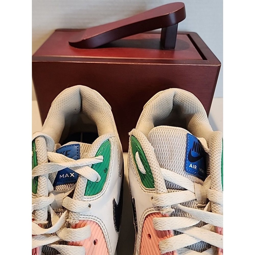 MEN'S SZ 13 NIKE AIR MAX 90 ESSENTIAL WATERMELON 2018 AJ1285-100 - Picture 6 of 10